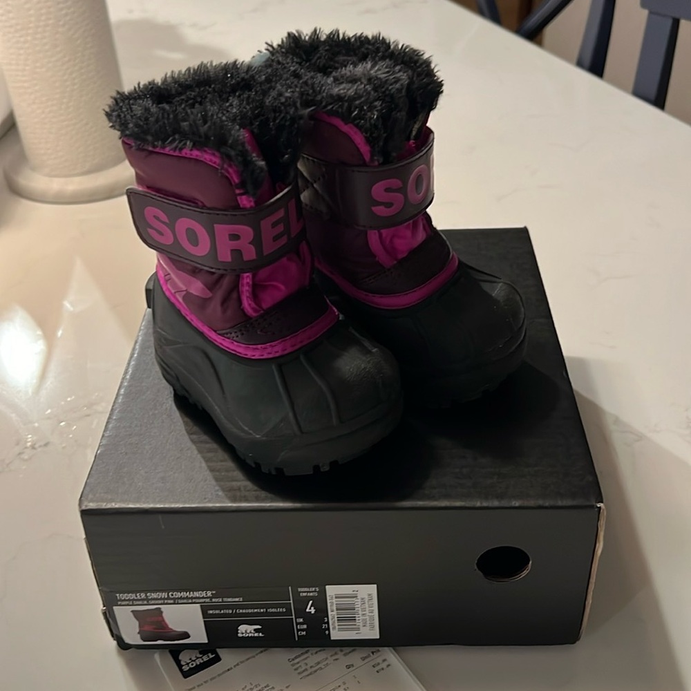 Sorel Toddler Boots—only worn a handful of times